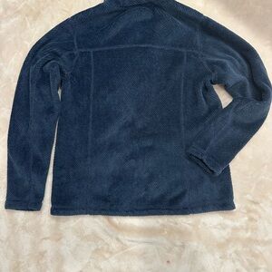 Patagonia Men's Deep Blue Zip-Up Sweater